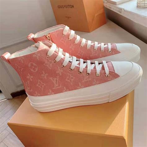 louis vuitton pink and white sneakers|louis vuitton converse pink.